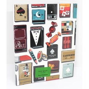 NWT Kate Spade Purse matchbook semi-concealed spiral notebook